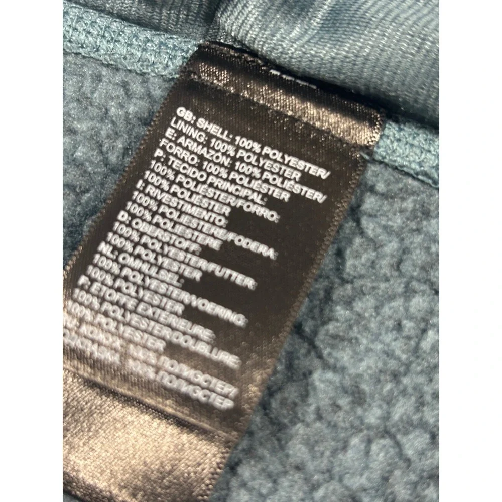 The North Face NWOT Mens‎ Fleece Jacket Full Zip Hooded Gray XXL